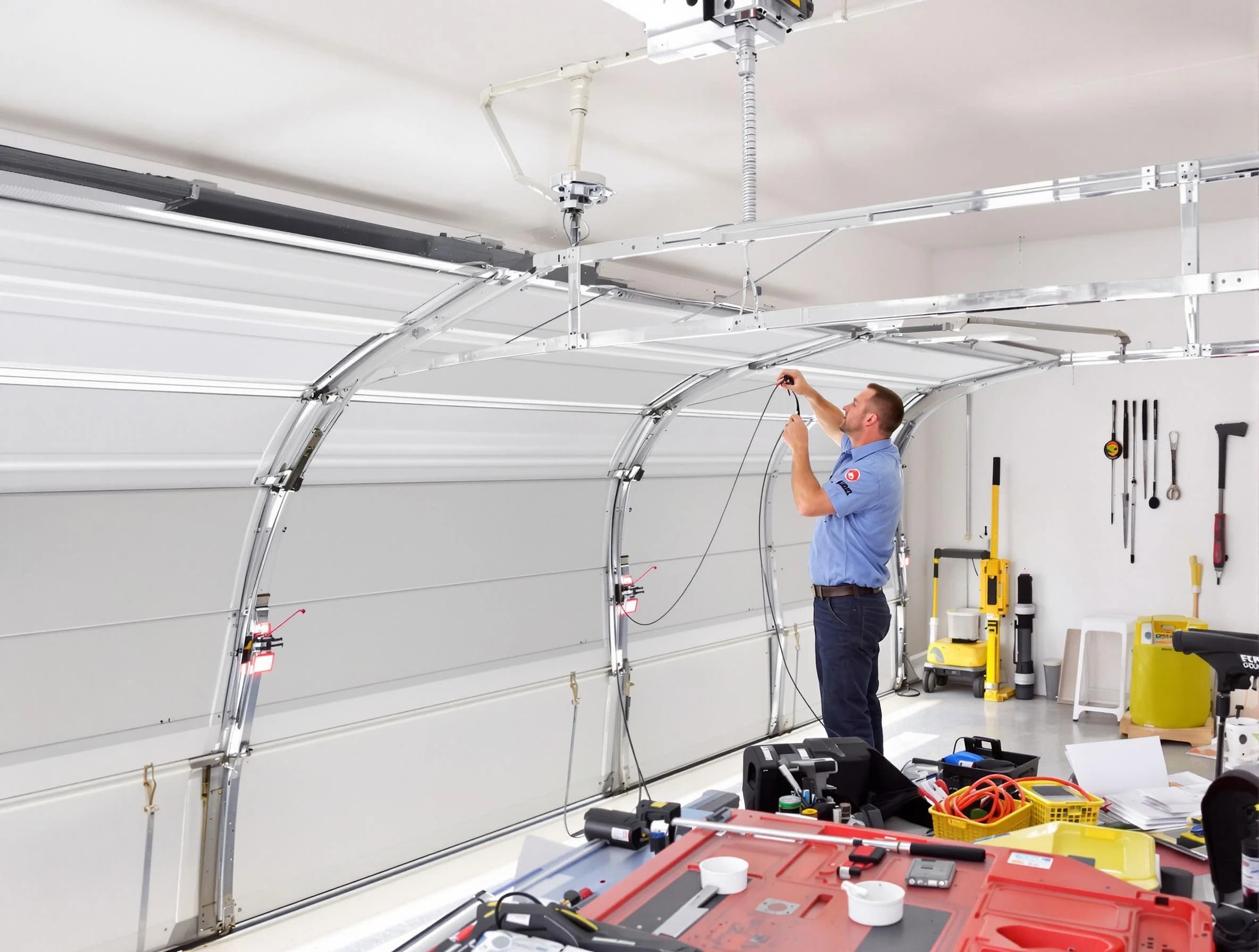 Garage door cable repair service by Fort Lupton Garage Door Repair in Fort Lupton
