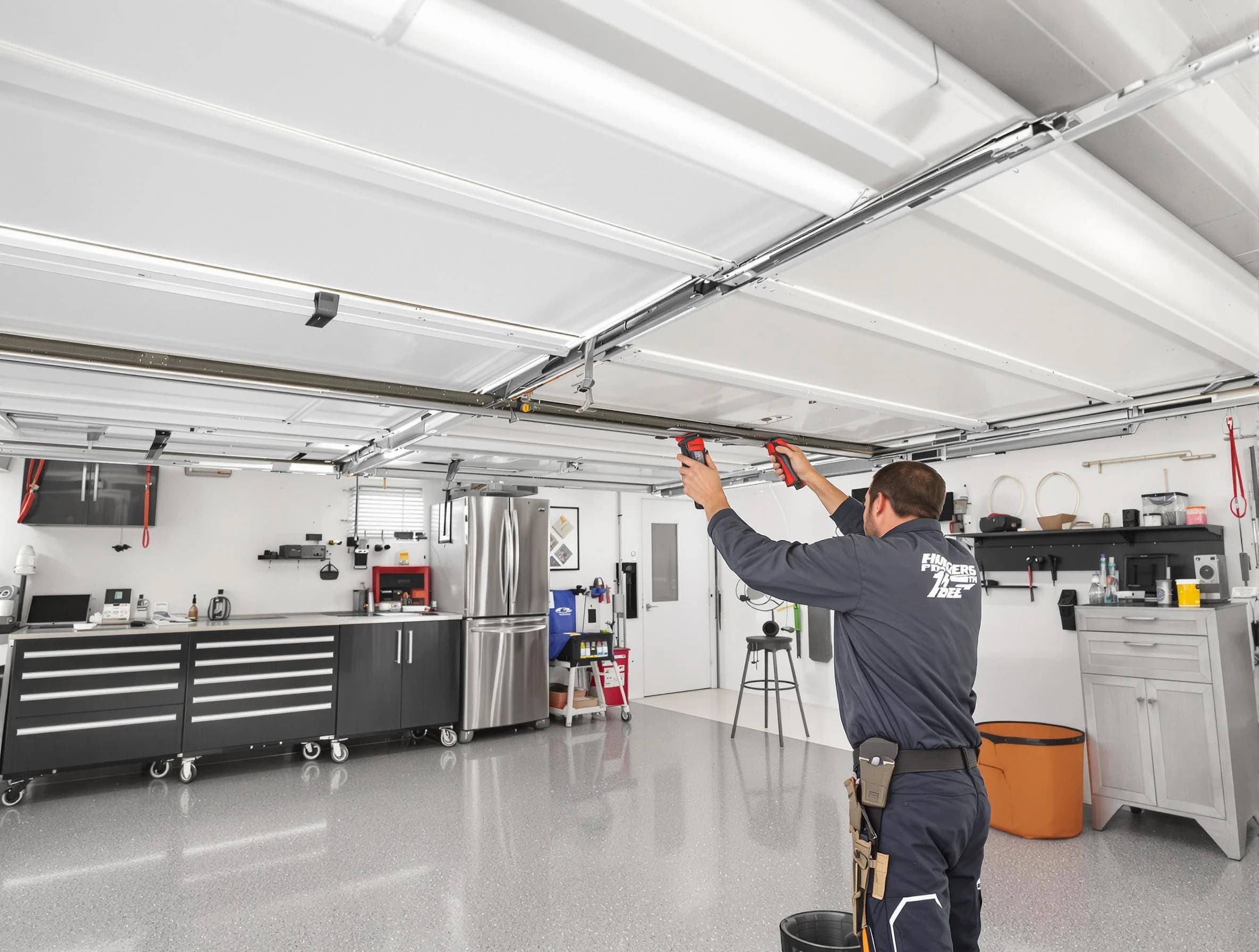 Overhead garage door repair service by Fort Lupton Garage Door Repair in Fort Lupton