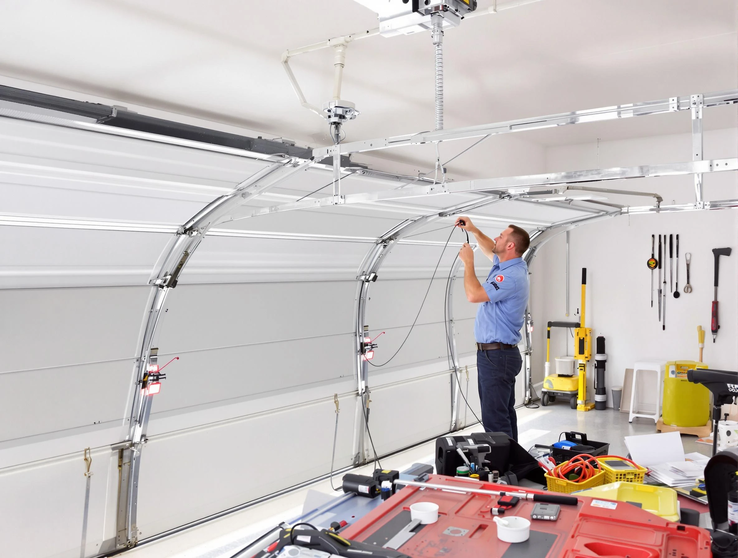 Garage door cable repair service by Fort Lupton Garage Door Repair in Fort Lupton