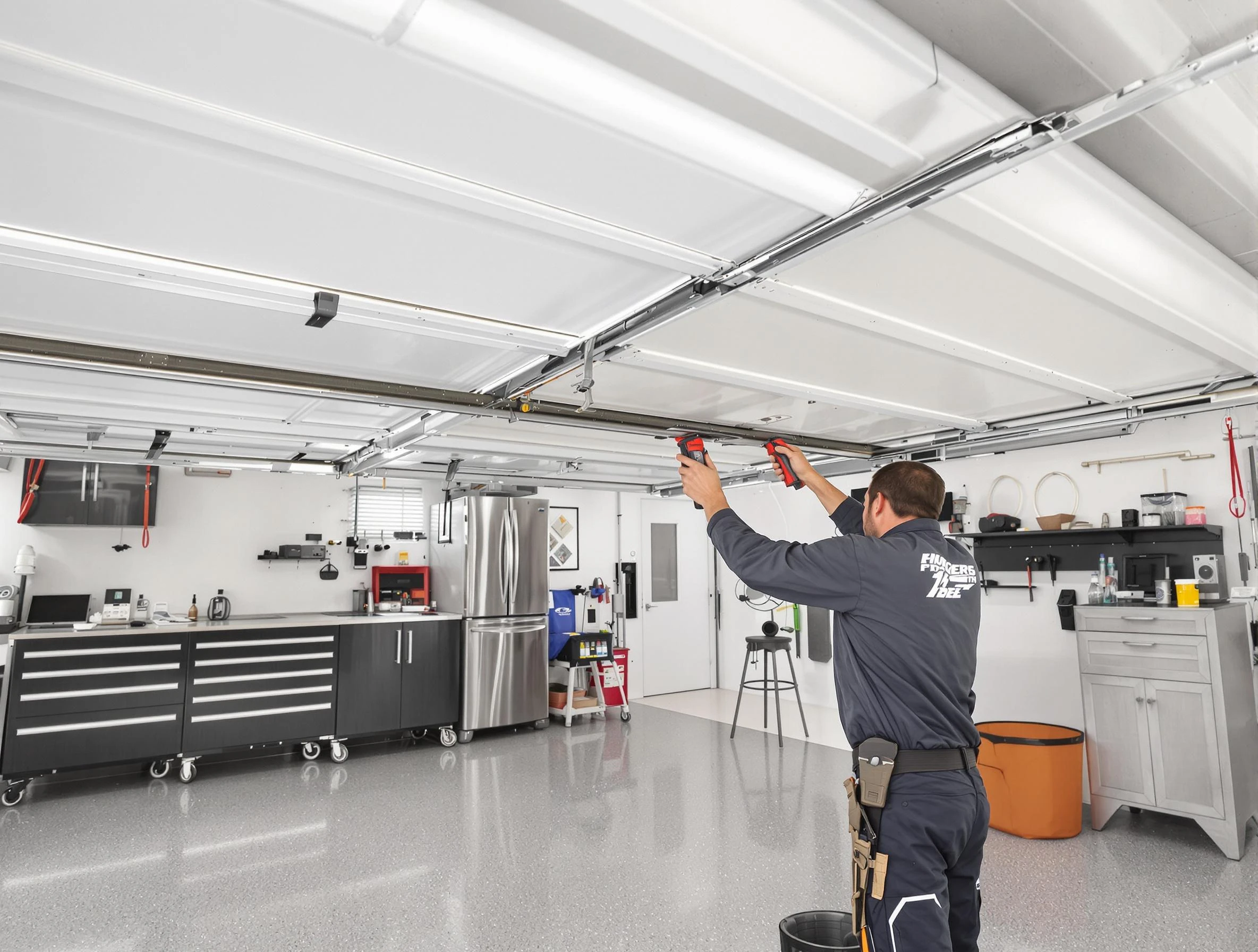 Overhead garage door repair service by Fort Lupton Garage Door Repair in Fort Lupton
